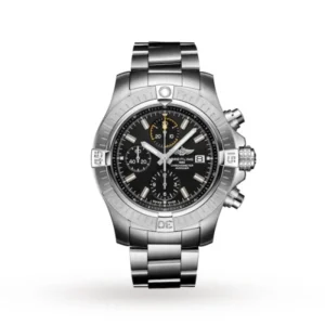 Breitling Avenger Men Automatic Black Stainless Steel Watch A13317101B1A1