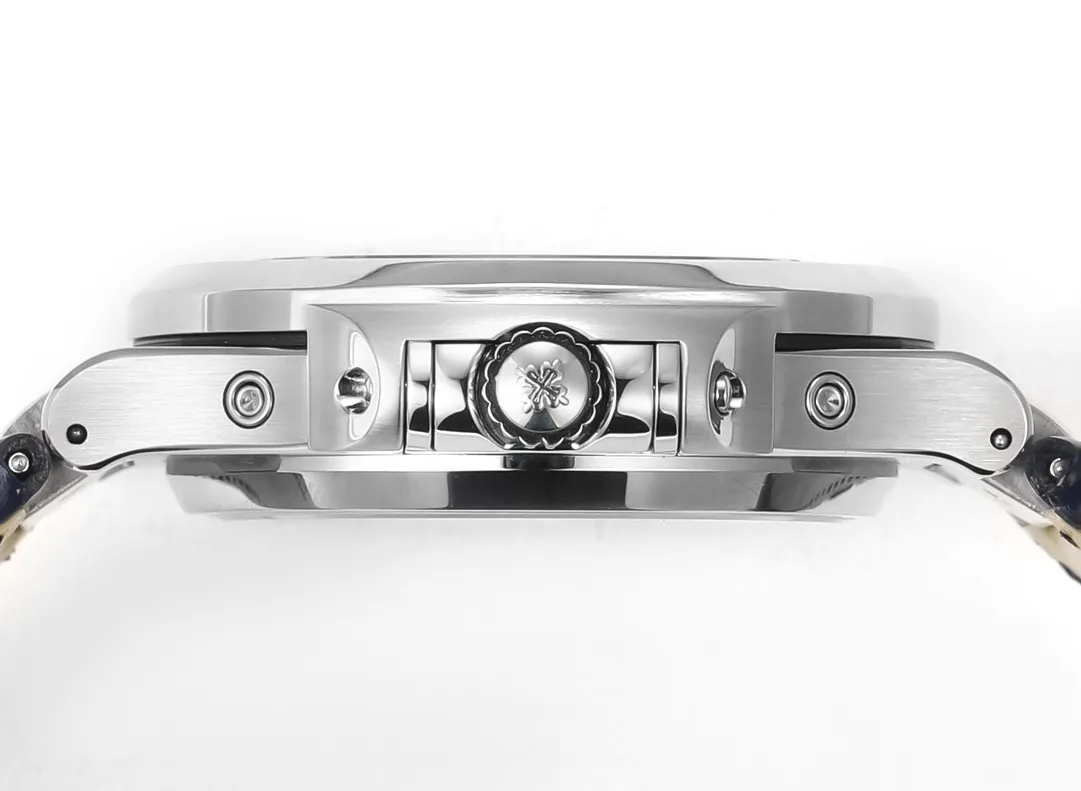 Patek Philippe Blue Nautilus Perpetual Watch - Image 6