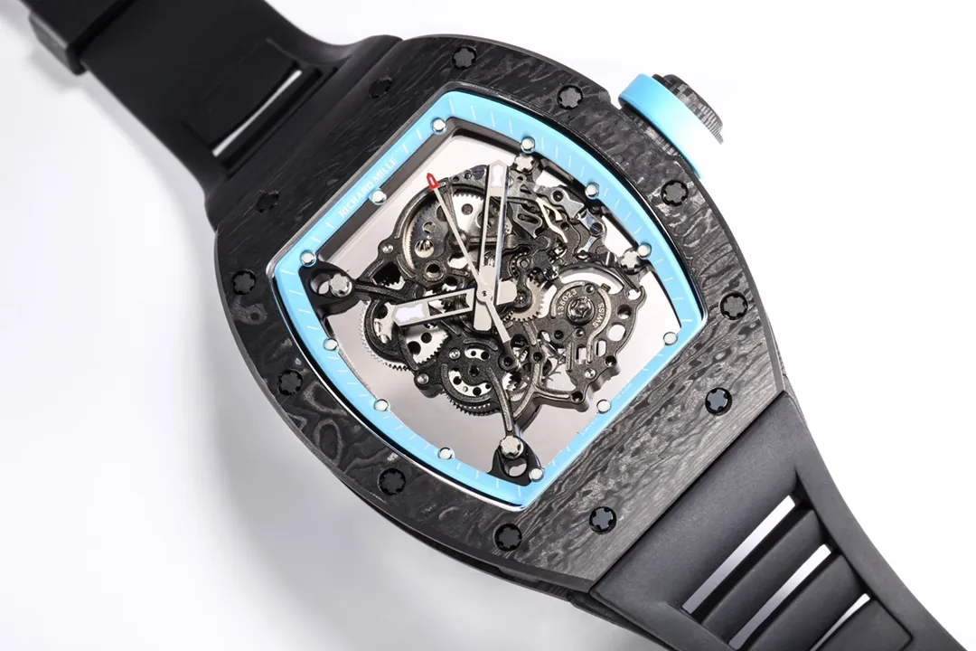 Richard Mille RM055 Black Carbon Watch - Image 5