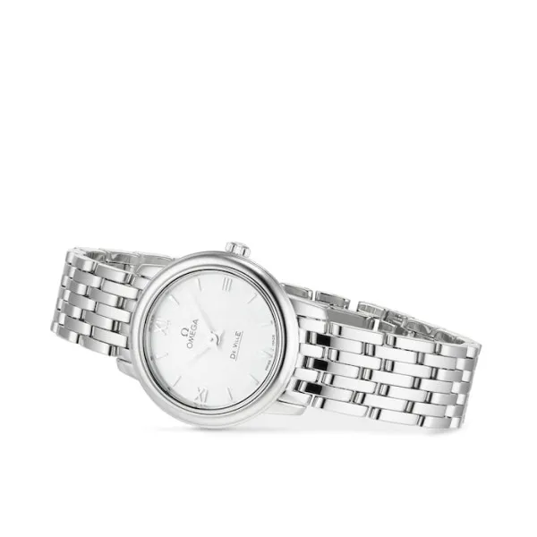 Omega De Ville Women Quartz Mother of Pearl Stainless Steel Watch O42410246005001 - Image 3