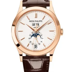 Patek Philippe Complications Rose Gold Silver Dial Watch 5396R-011