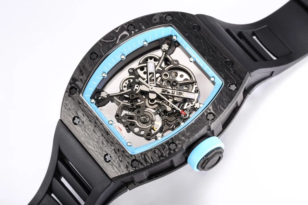 Richard Mille RM055 Black Carbon Watch - Image 4