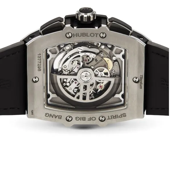 Hublot Spirit Of Big Bang Men Automatic Skeleton Leather Watch 601.NM.0173.LR - Image 5