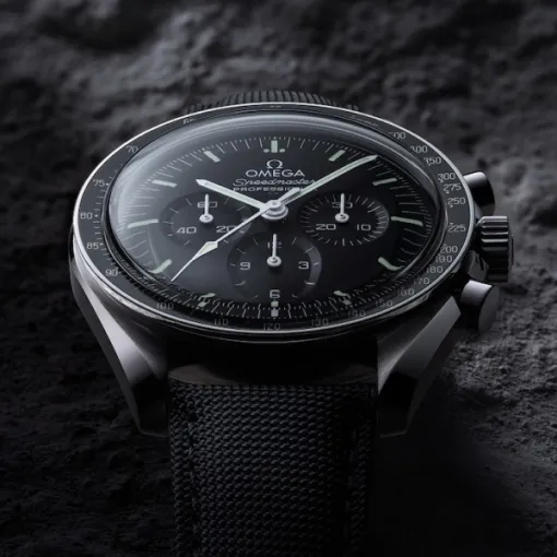 Omega Speedmaster Men Automatic Black Nylon Watch O31032425001001 - Image 3