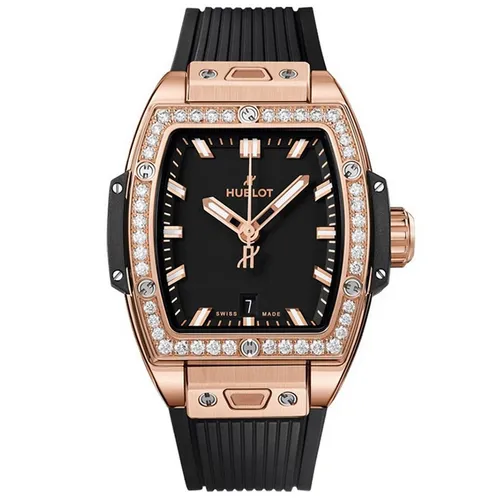 Hublot Spirit Of Big Bang Women Automatic Black Rubber Watch 665.OX.1180.RX.1204 - Image 2