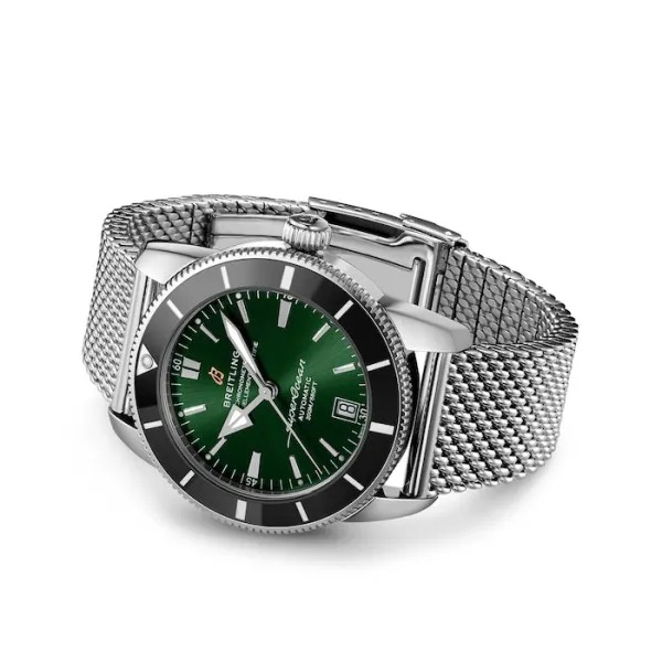 Breitling Superocean Heritage Men Automatic Green Stainless Steel Watch AB2010121L1A1 - Image 3