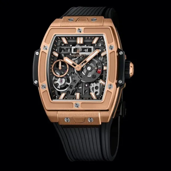 Hublot Spirit Of Big Bang Men Automatic Black Rubber Watch 614.OX.1180.RX - Image 2