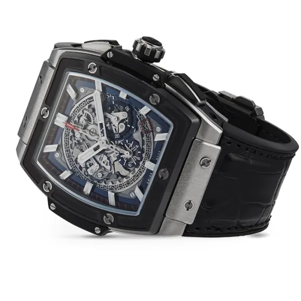 Hublot Spirit Of Big Bang Men Automatic Skeleton Leather Watch 601.NM.0173.LR - Image 3