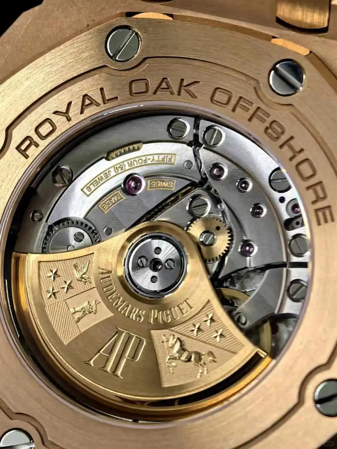 Audemars Piguet Royal Oak Offshore Selfwinding Chronograph Black. Gold 26470OR.OO.A002CR.02 - Image 4