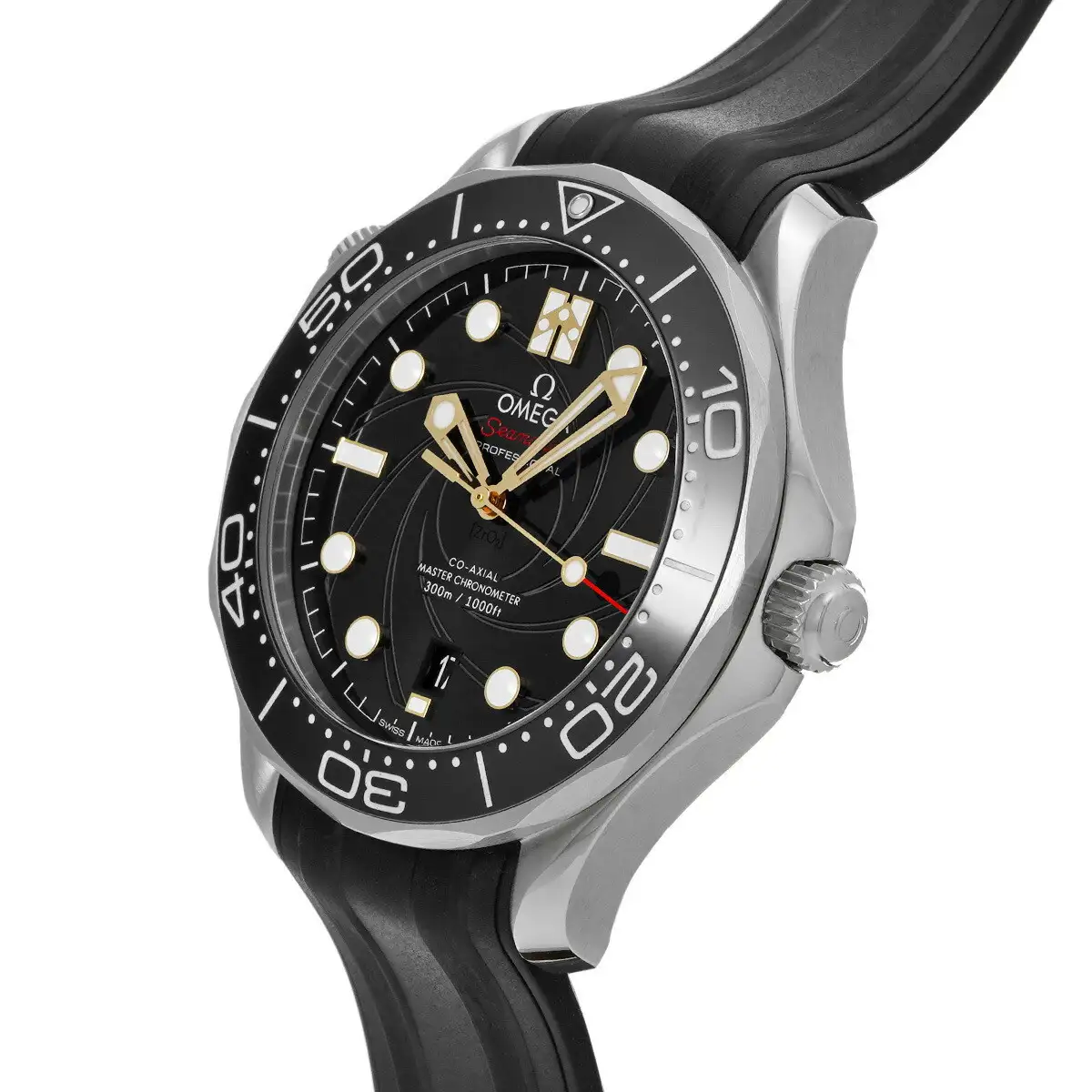 Omega Seamaster Men Automatic Black Rubber Watch COMPLETE BOND BOX SET - Image 3