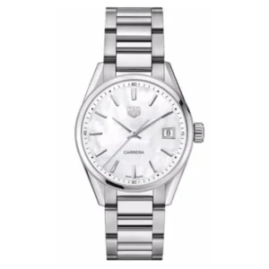 TAG Heuer Carrera Women Quartz White Stainless Steel Watch WBK1311.BA0652