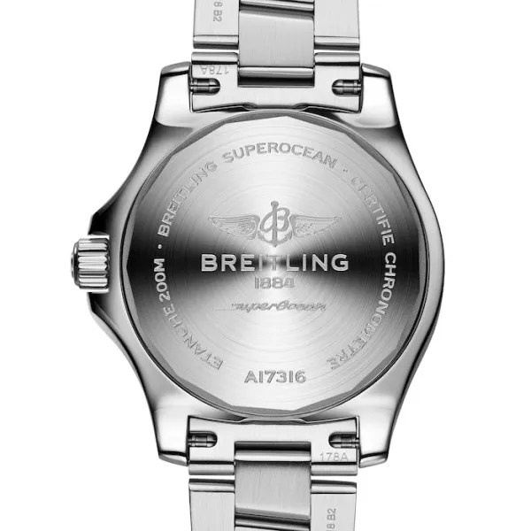 Breitling Superocean Women Automatic Blue Stainless Steel Watch A17316D81C1A1 - Image 4