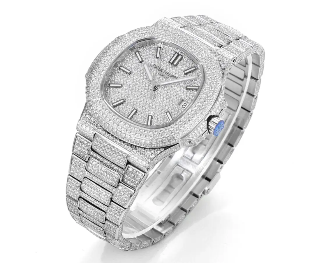 Patek Philippe Nautilus Full Star Platinum Watch - Image 2