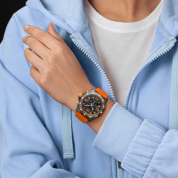 Breitling Endurance Pro Men Quartz Black Rubber Watch X82310A51B1S1 - Image 4