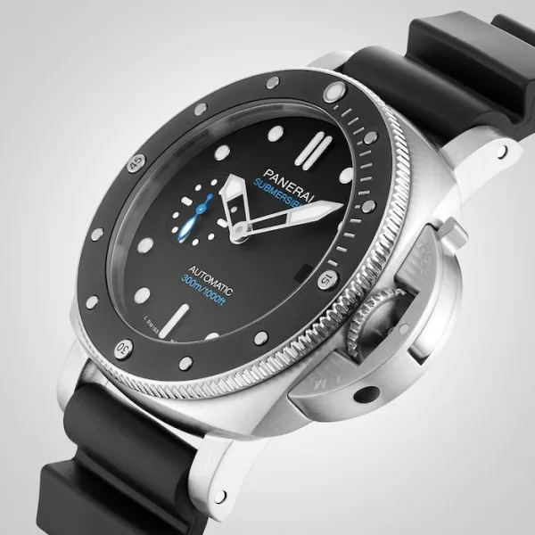 Panerai Submersible Men Automatic Black Rubber Watch PAM00683 - Image 6