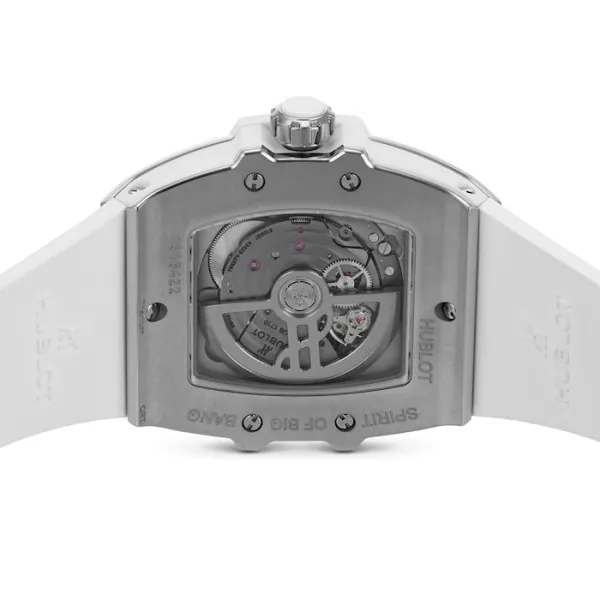 Hublot Spirit Of Big Bang Women Automatic White Rubber Watch 665.NE.2010.RW.1204 - Image 4