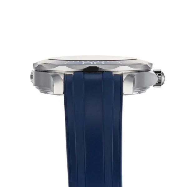 Omega Seamaster Men Automatic Blue Rubber Watch O21032422003001 - Image 6