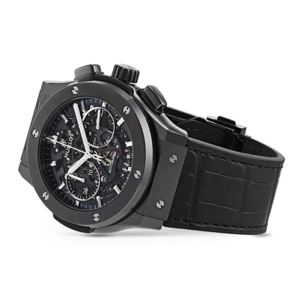 Hublot Classic Fusion Men Automatic Black Alligator Watch 525.CM.0170.LR - Image 2