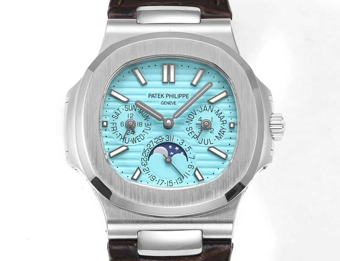 Patek Philippe Nautilus Blue Perpetual Calendar - Image 2