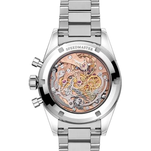 Omega Speedmaster Men Automatic Black 18ct White Gold Watch O31150393001001 - Image 2