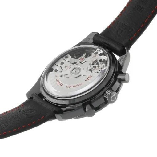 Omega Speedmaster Men Automatic Black Leather Watch O31192445101004 - Image 5