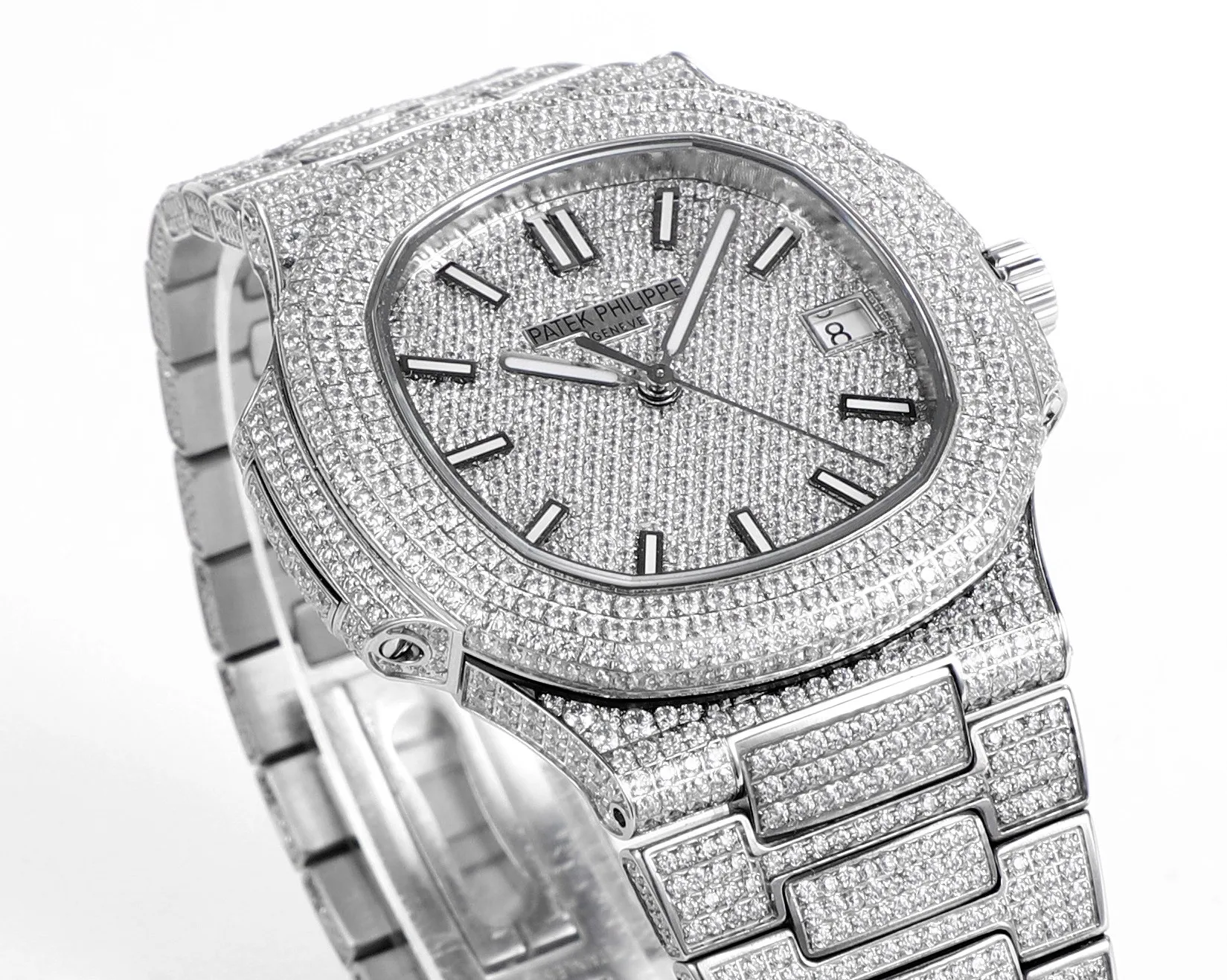 Patek Philippe Nautilus Platinum Watch - Image 4