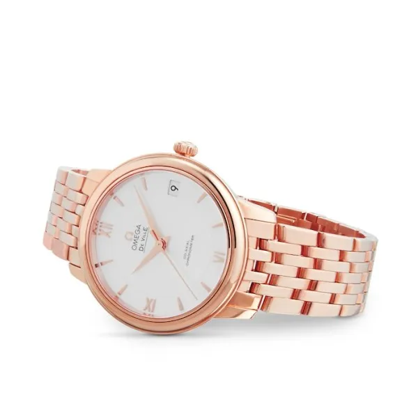 Omega De Ville Women Automatic Mother of Pearl 18ct Rose Gold Watch O42450332005002 - Image 2