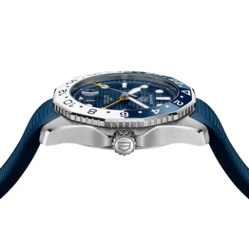 TAG Heuer Aquaracer Men Automatic Blue Rubber Watch WBP2010.FT6198 - Image 4