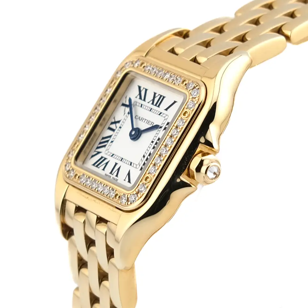 Cartier Panthere de Cartier Women Quartz Silver 18ct Gold Watch WJPN0015 - Image 3