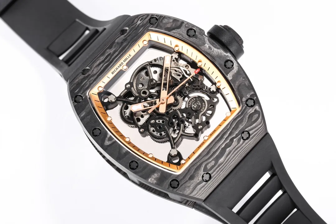 Richard Mille RM055 Black Carbon Watch - Image 5