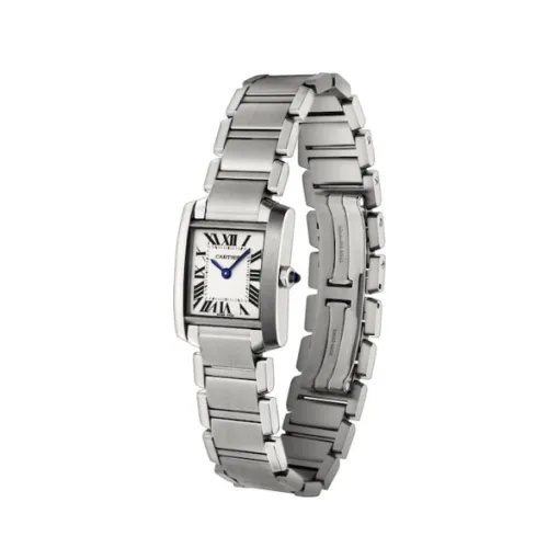 Cartier Tank Francaise Women Quartz Silver Stainless Steel Watch W51008Q3 - Image 2