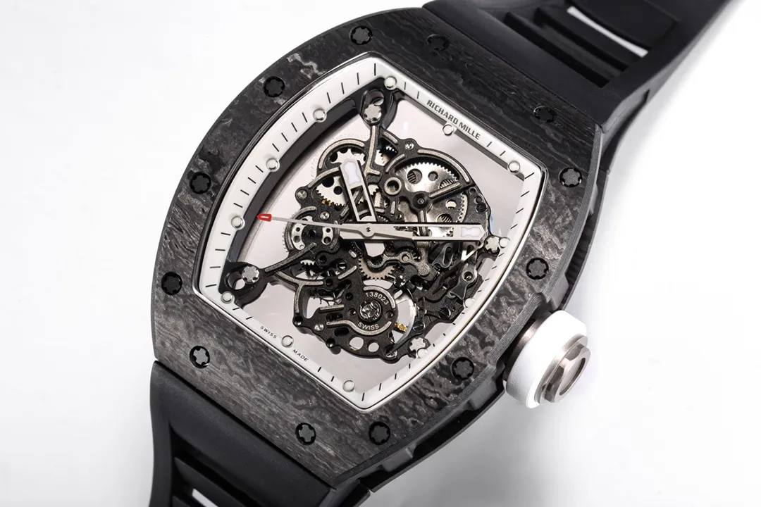 Richard Mille RM055 Black Carbon Watch - Image 4
