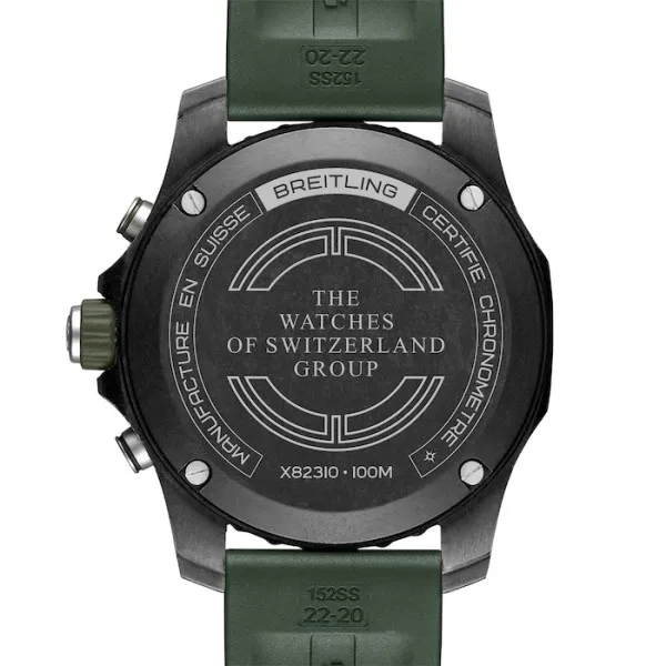 Breitling Endurance Pro Men Quartz Green Rubber Watch X823106B1L1S1 - Image 2