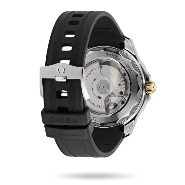 Omega Seamaster Men Automatic Black Rubber Watch O21022422001001 - Image 3