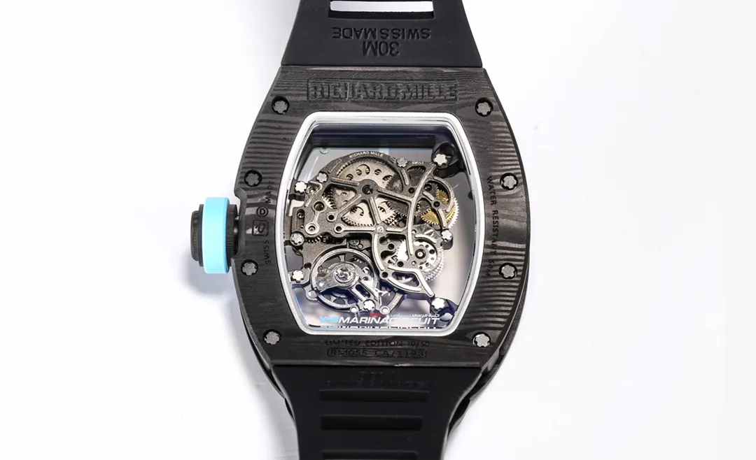 Richard Mille RM055 Black Carbon Watch - Image 9