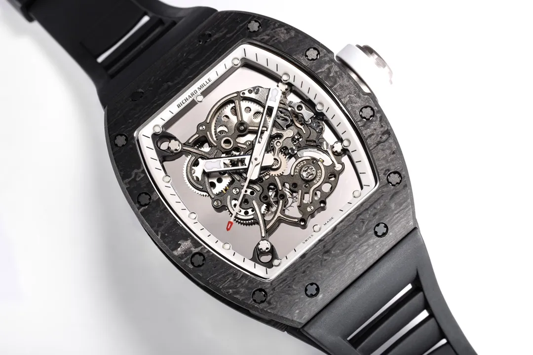 Richard Mille RM055 Black Carbon Watch - Image 5