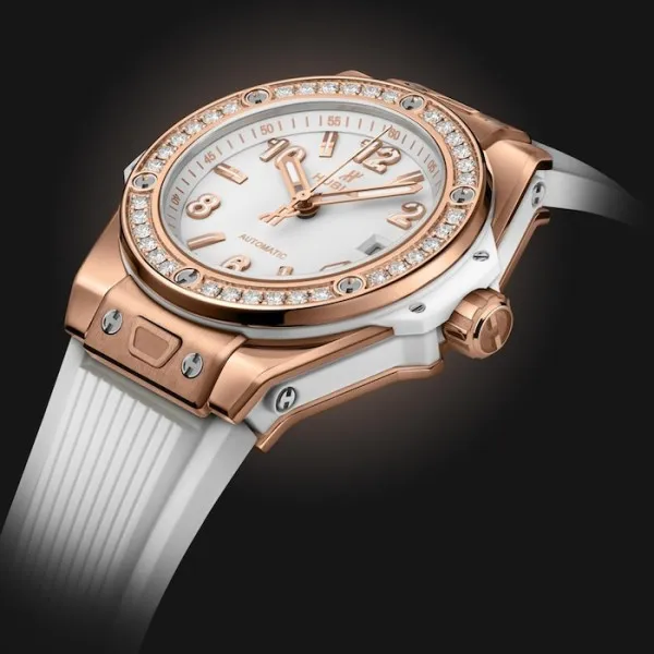 Hublot Big Bang Women Automatic White Rubber Watch 485.OE.2080.RW.1204 - Image 3