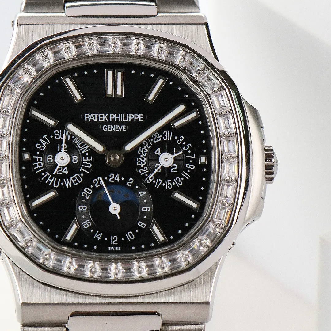 Patek Philippe Nautilus Black Perpetual Calendar - Image 6