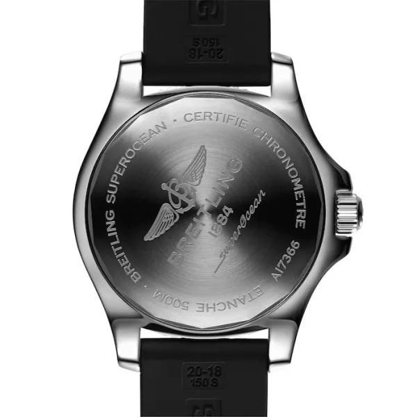 Breitling Superocean Men Automatic Black Rubber Watch A17366021B1S1 - Image 2