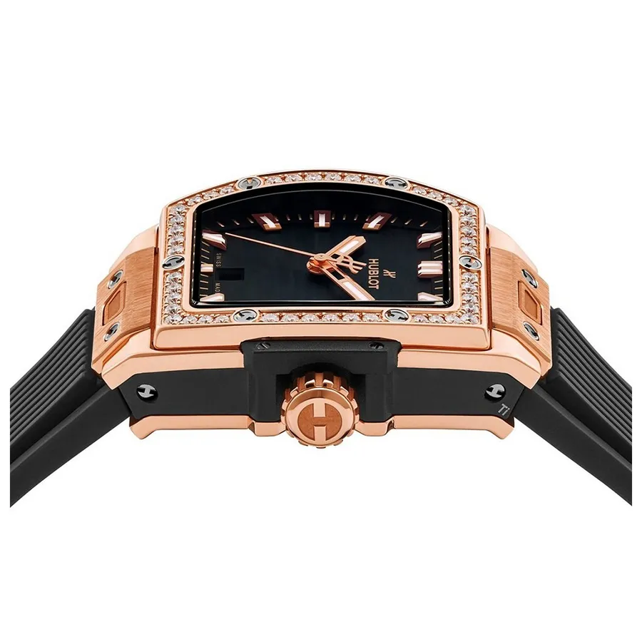 Hublot Spirit Of Big Bang Women Automatic Black Rubber Watch 665.OX.1180.RX.1204 - Image 5
