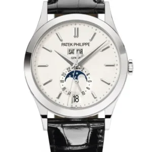 Patek Philippe Complications White Gold Silver Dial Watch 5396G-011