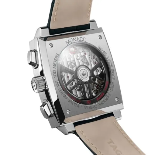 TAG Heuer Monaco Men Automatic Black Alligator Watch CBL2113.FC6177 - Image 3