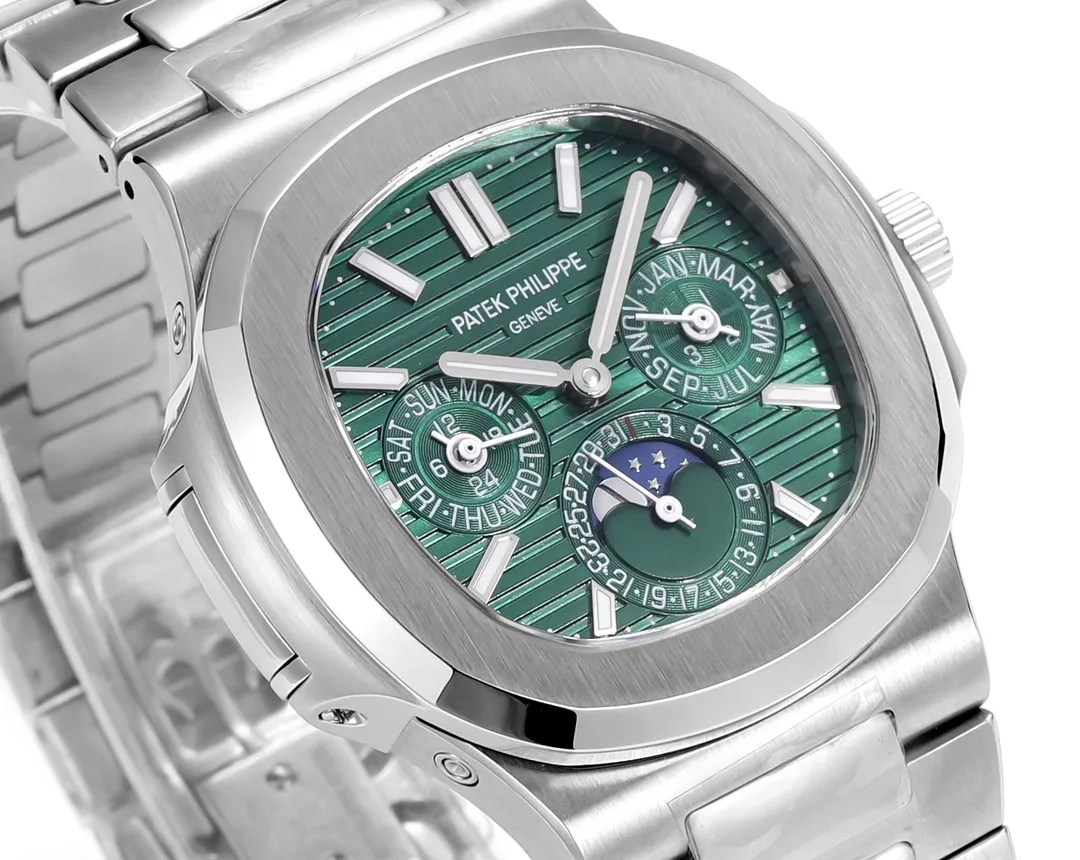 TW Patek Philippe Green Nautilus Watch - Image 5