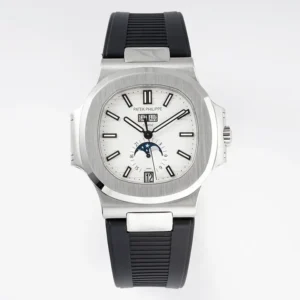 Patek Philippe Blue Nautilus Rubber Watch