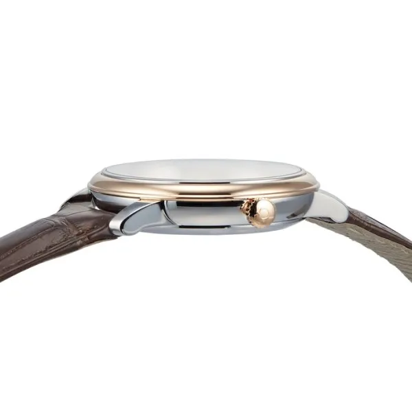 Omega De Ville Men Automatic Mother of Pearl Leather Watch O42423402002002 - Image 4