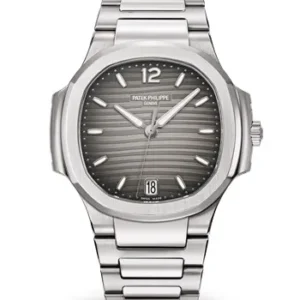 Patek Philippe Ladies Nautilus Gray Dial Stainless Steel 7118/1A-011