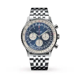 Breitling Navitimer Men Automatic Blue Stainless Steel Watch AB0127211C1A1