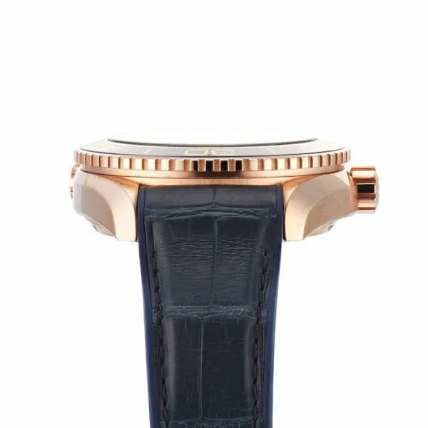 Omega Planet Ocean Men Automatic Blue Leather Watch O21563442103001 - Image 5