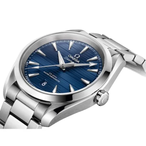 Omega Seamaster Aqua Terra Men Automatic Blue Stainless Steel Watch O22010382003001 - Image 4