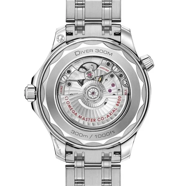 Omega Seamaster Men Automatic Green Stainless Steel Watch O21030422010001 - Image 2